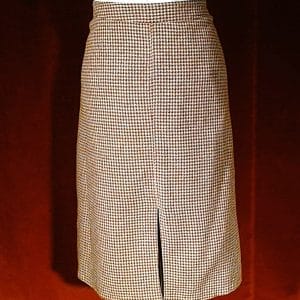 Jupe en pied de poule