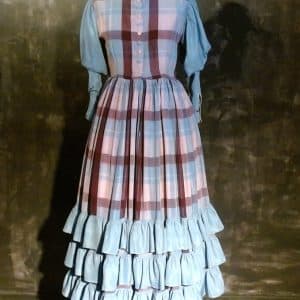 Robe à carreaux
