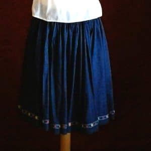 Jupe bleue