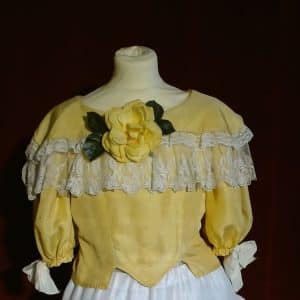 Corsage jaune